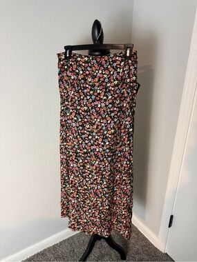 Vintage Talbots size 6 floral adorable skirt maxi style